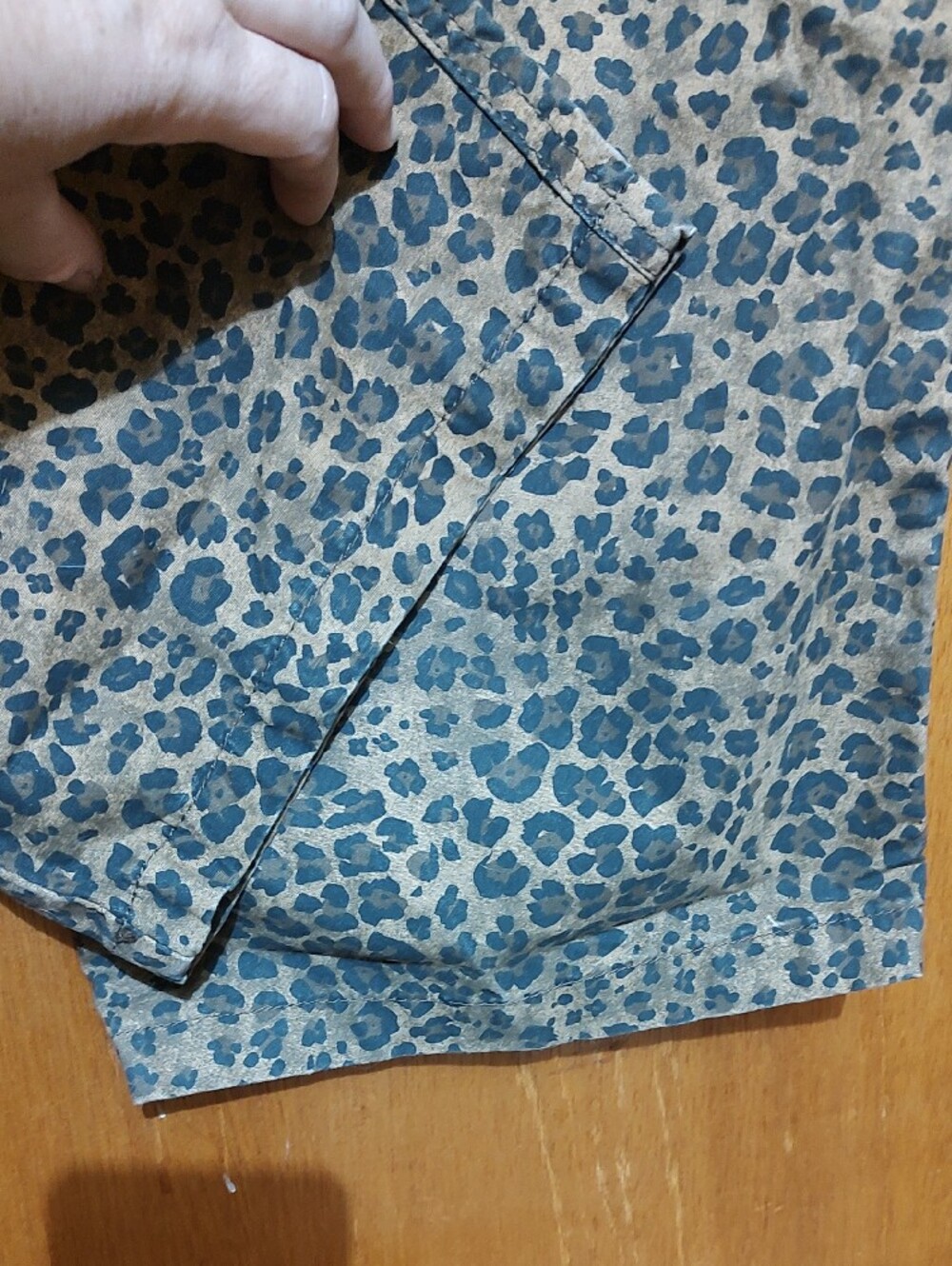 Leopard Print Cargo Pants - Brown - Picture 5 of 8